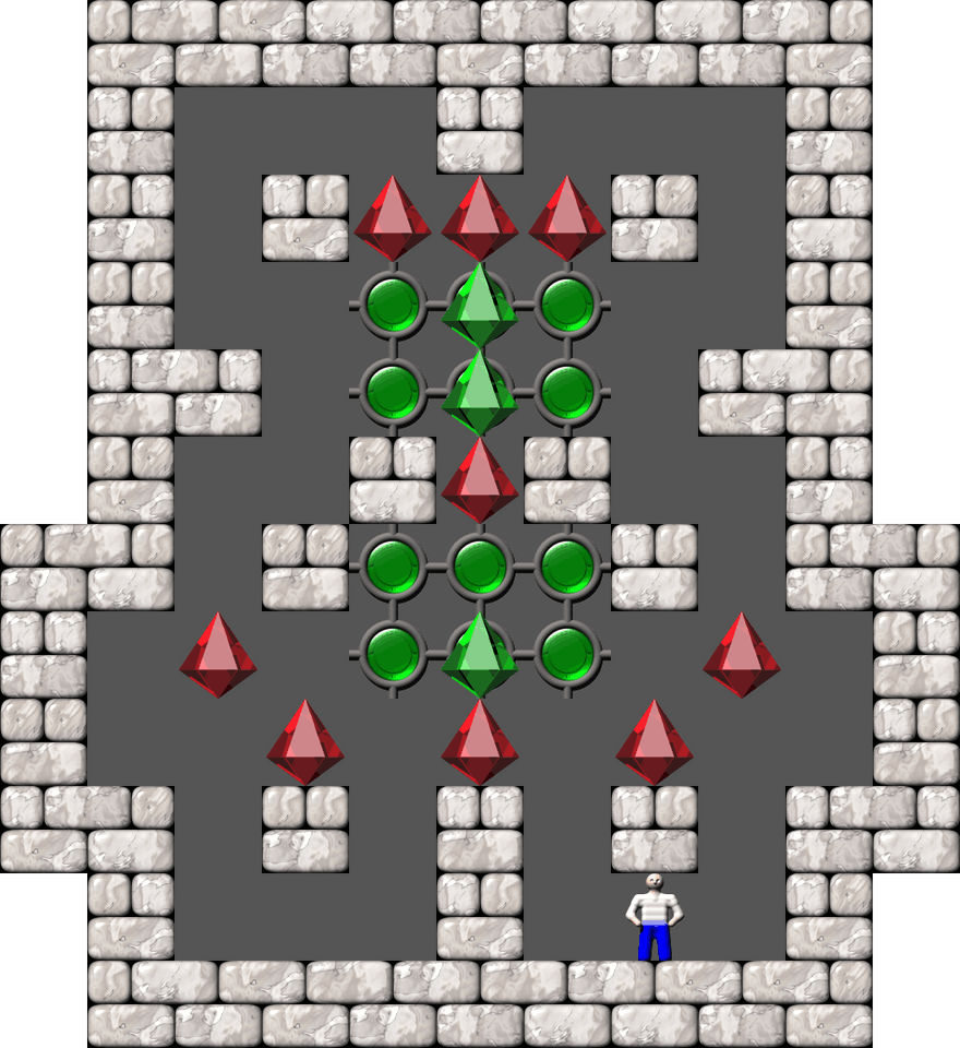 Sokoban Kevin 17 level 66